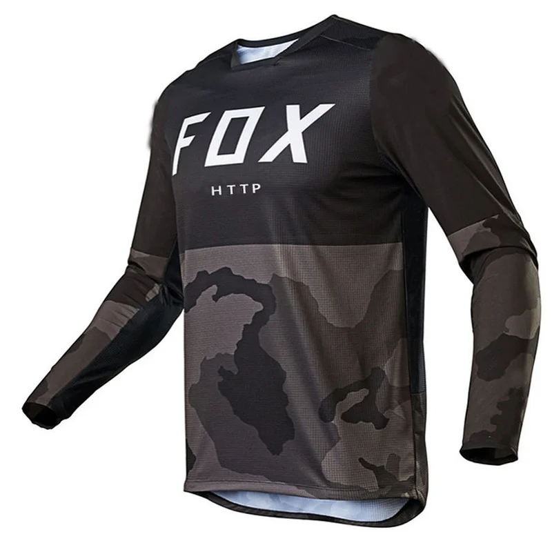2020 Vyrų Kalnų Megztiniai http Fox Kalnų Dviračių MTB Marškinėliai Offroad DH Motociklo Jersey Motokroso Sportwear Drabužių FXR Dviratį 3