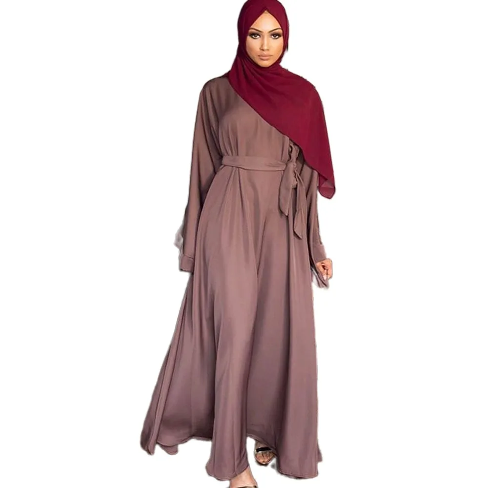 Afrikos Turkijos Musulmonų Mados Suknelė, Hijab Kaftan Islamas Drabužių Maxi Suknelės Moterims Vestido Skraiste Musulman De Režimas 1