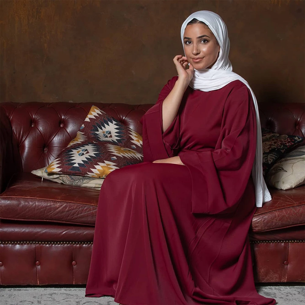 Afrikos Turkijos Musulmonų Mados Suknelė, Hijab Kaftan Islamas Drabužių Maxi Suknelės Moterims Vestido Skraiste Musulman De Režimas 5