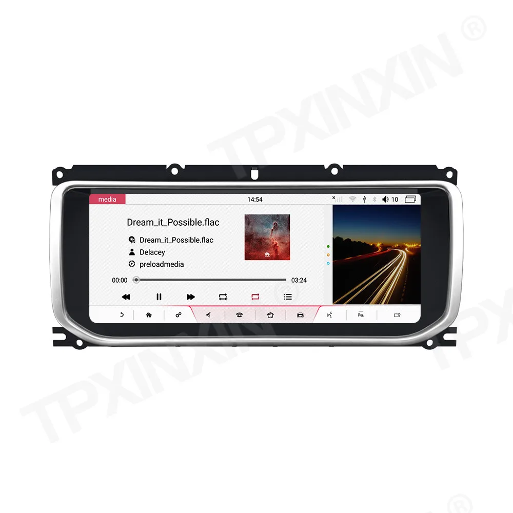 Android 10.0 8+128G Žemės Range Rover Evoque L538 2011+ Automobilinis GPS Navigacijos Headunit Multimedia Player Auto Stereo Radijo Muzikos 3