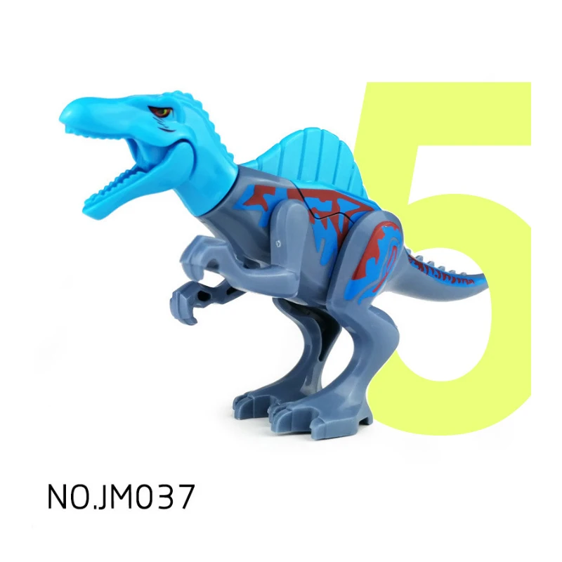 Parduodamas Vieno Juros Periodo Dinozaurų Pasaulyje, Statyba Blokai Pterosaur Tyrannosaurus Rex Gyvūnų Vaikai Surinkto Modelio Plytų Žaislai Dovana 5