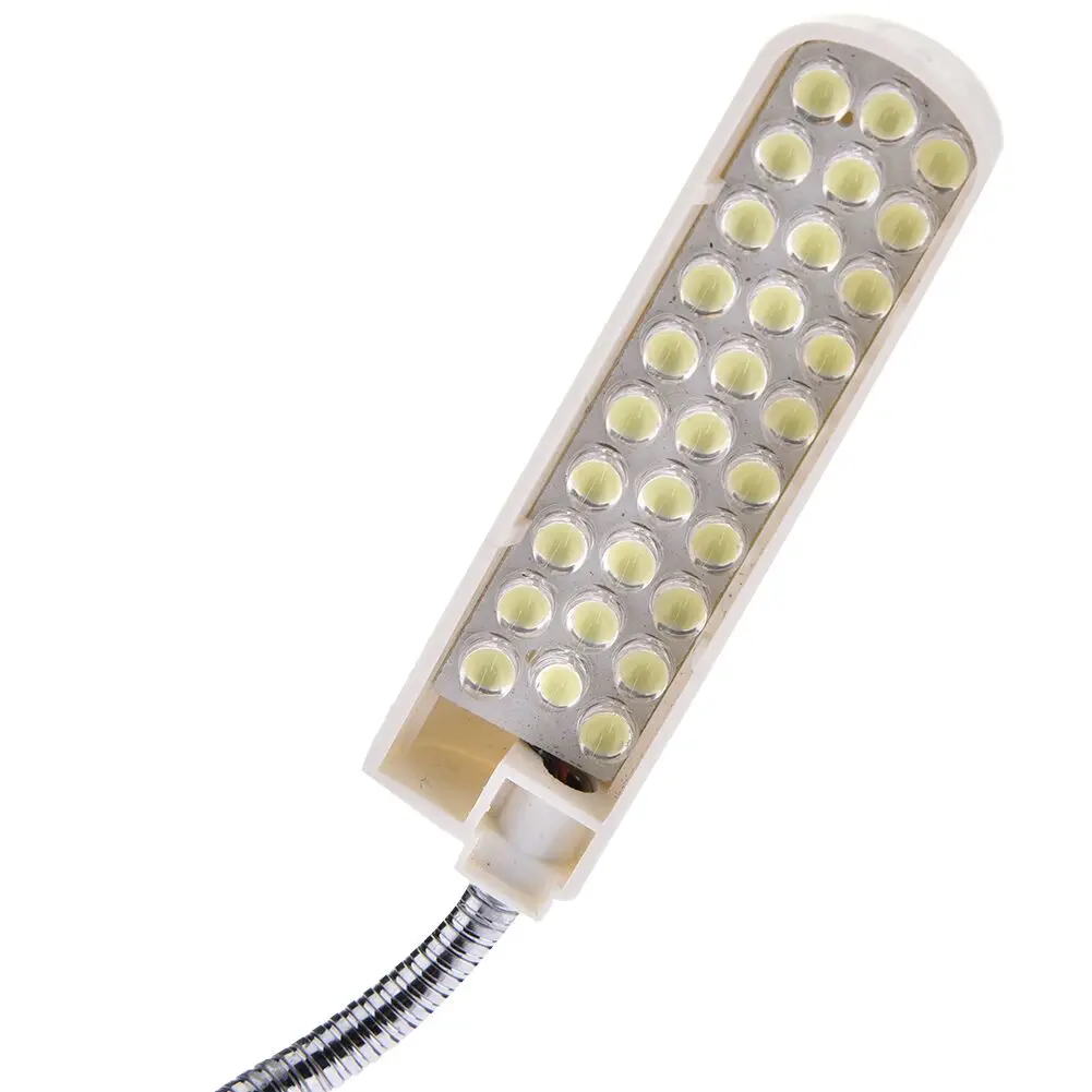 30 LED Nešiojama Siuvimo Mašina, Šviesos diodų (LED Šviesos Magnetinis Montavimo pagrindas Gooseneck Lempos Visų Siuvimo Mašina Apšvietimas 4