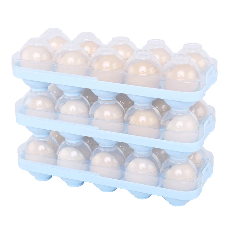 Kiaušinių Laikiklis Dėklas Saugojimui Šaldytuve Šaldytuvas Kiaušinių Dėžutės Atveju Konteineris Plastikinę Dėžutę, Šaldytuvas Džiovykla, Virtuvė, Sandėliavimo Priedai 3