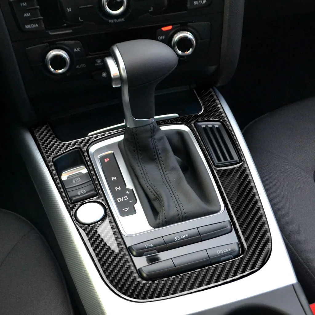 Tinka anglies pluošto automobilio interjero dekoravimo pasta priekinio skydelio Audi A4L A5 Q5 pavara 5