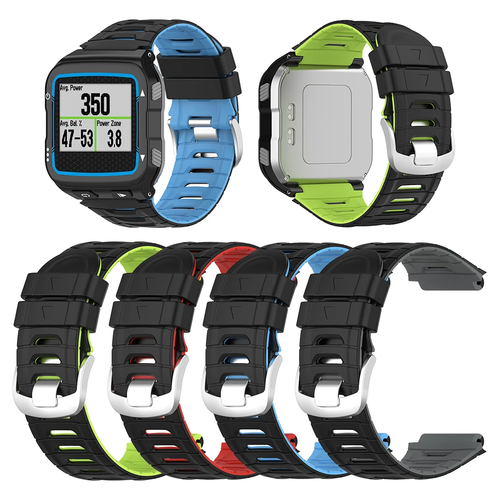Garmin 920XT Spalvotų WatchBand Smart Watch Band dviejų Spalvų Apyrankę ant Riešo Dirželio Pakeitimo Garmin Forerunner 920XT 5