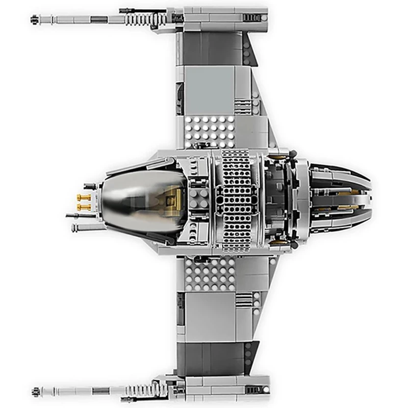 Sandėlyje 1487Pcs Star Planas B-Sparno Starfighter Mobiliojo 10227 MOD Ver. SS-05045 Kosmoso Karai Kūrimo Bloką Plytų 