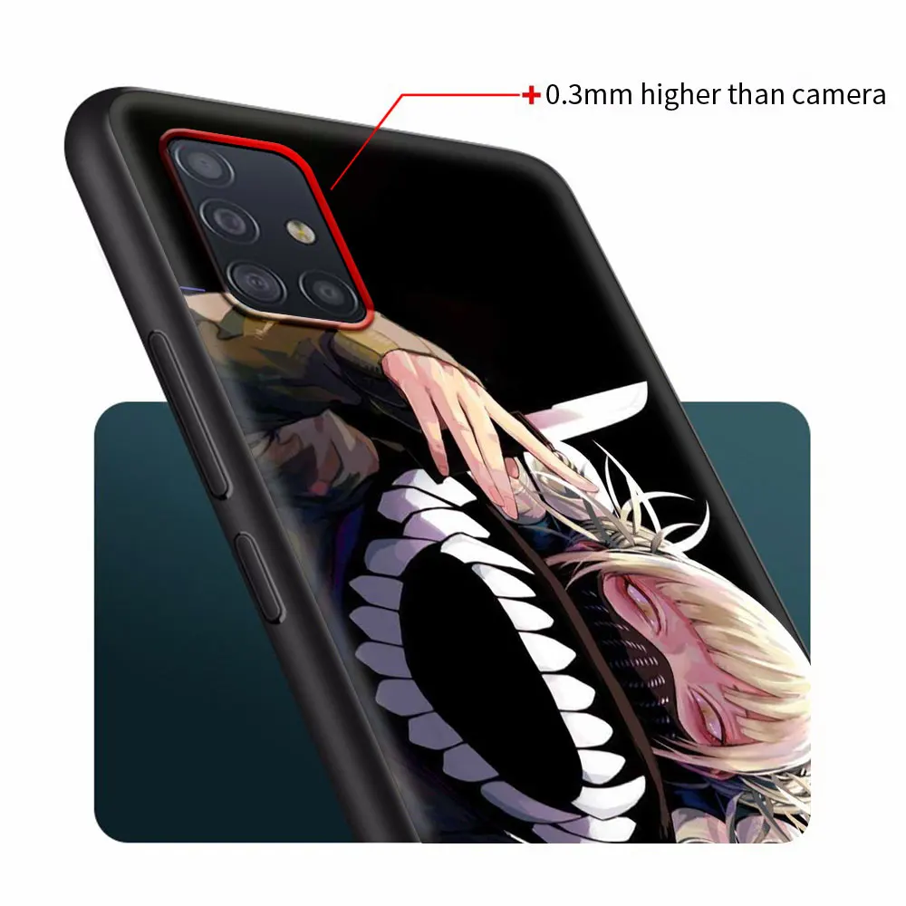 Minkštos TPU Case for Samsung Galaxy A32 A52 A72 4G A21S A51 A71 A12 A02S A21 ES A41 A31 5G Telefonas Coque Shell Anime Himiko 5