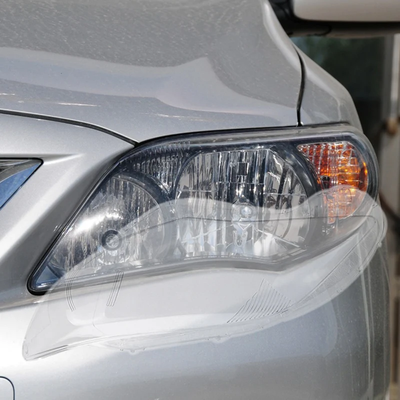 Toyota Corolla 2010-2013 Automobilio Pusės priekinis žibintas, skaidraus Lęšio Dangtelį Galvos Šviesos lempos, lempų gaubtų Shell 4