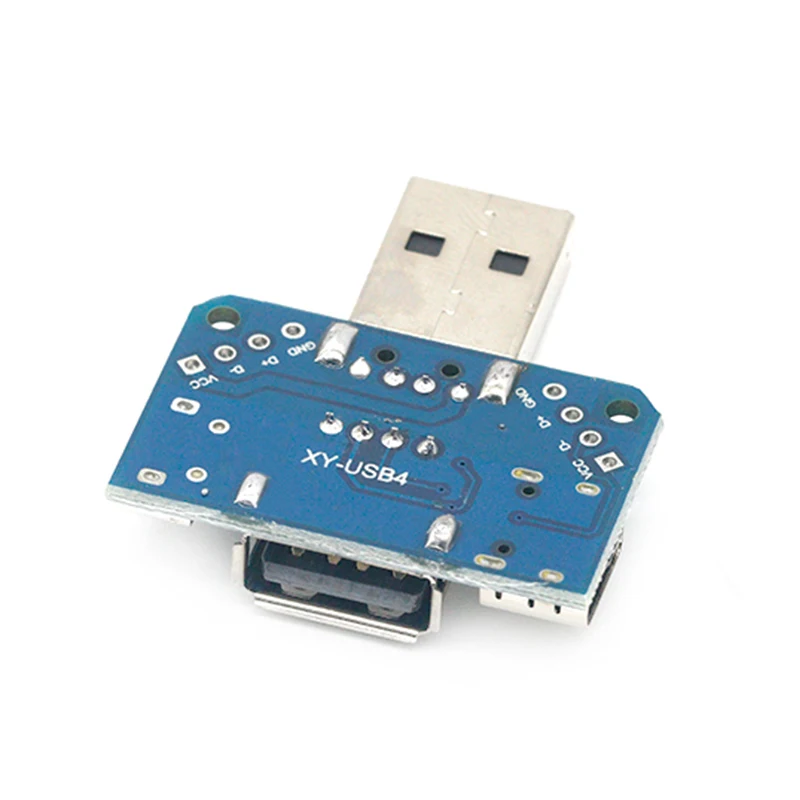 USB Galvos Skydas Male USB Jungtis Tipas-c Micro Moterų USB 2.54-4P perdavimo bandymų valdybos USB adapterio plokštė XY-USB4 2