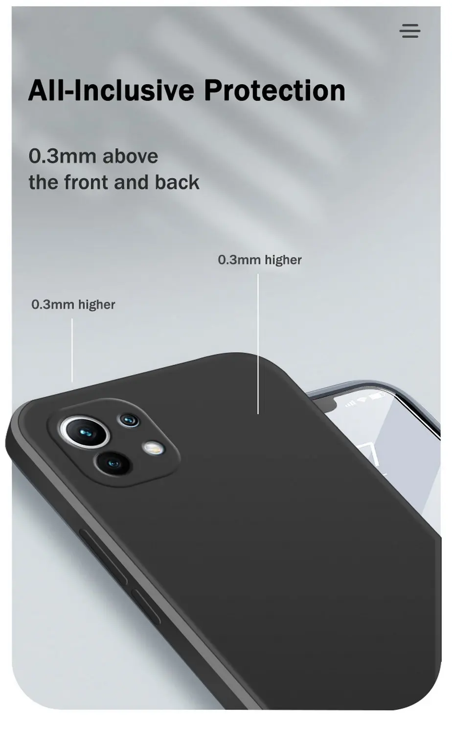 Visiškai telefono kamera atveju Xiaomi Mi 11 Ultra atveju Mi11 Lite Mi 10T Pro Minkštas silikoninis dangtelis Xiaomi mi 10 Lite mi 9 Lite 2