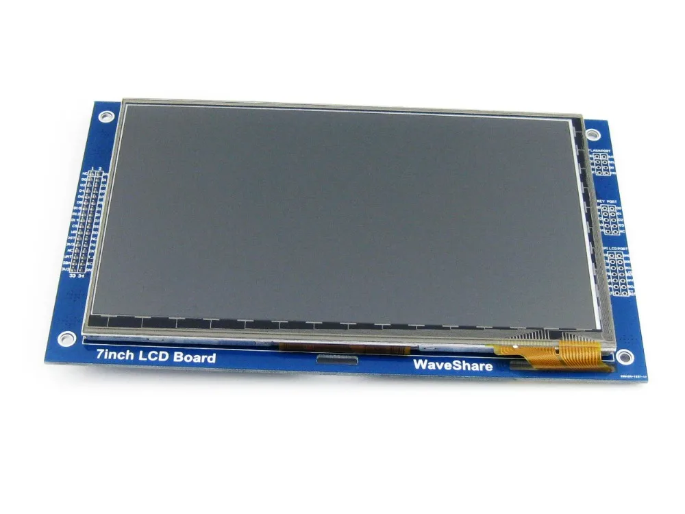 7inch Jutiklinis LCD 800x480 TFT I2C Capacitive Ekrano 8080 serijos Sąsaja su RA8875 Valdytojas,7inch Capacitive Jutiklinis LCD (C) 1