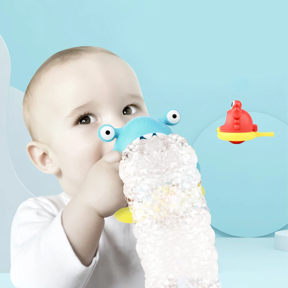 Kūdikių Vonios Žaislas Ryklys Putų Mašina Burbulo Pūtimo Mašina, Vonios Kambarys, Vonios Žaislas Vaikams, Lauko Burbulo Pūtimo Mašina Žaislas 5