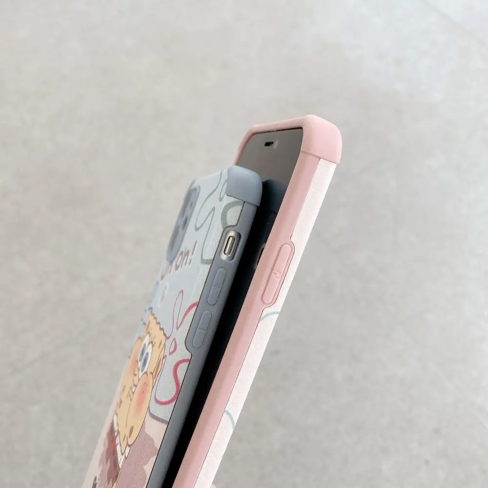 PINZHENG Apsauga, Telefono dėklas Skirtas iPhone 11 12 Pro Max XR X XS Max 6 6S 7 8 Plius Atvejais Anti-Rudenį Minkštas Apsauginis galinis Dangtelis 4