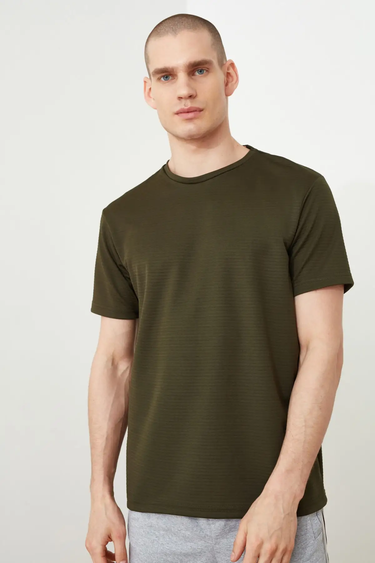 Trendyol Tekstūra Nauja, T-Shirt TMNSS20TS1794 1