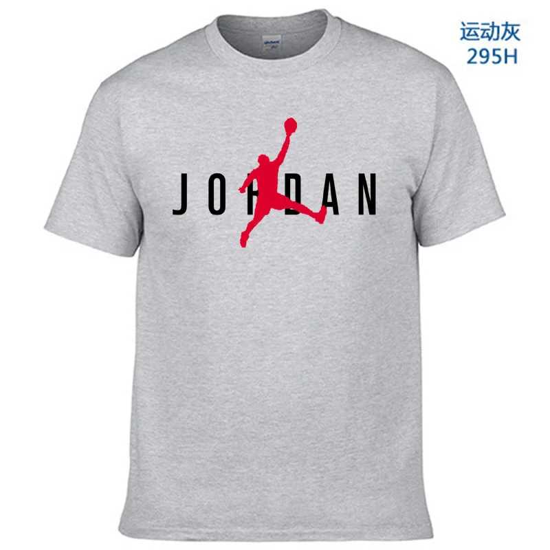 Aukštos kokybės Jordanija-23 T-shirt vyrams spausdinami apvalios kaklo trumparankoviai marškinėliai 2021 nauji Marškinėliai Vyrams, sporto Salė 2