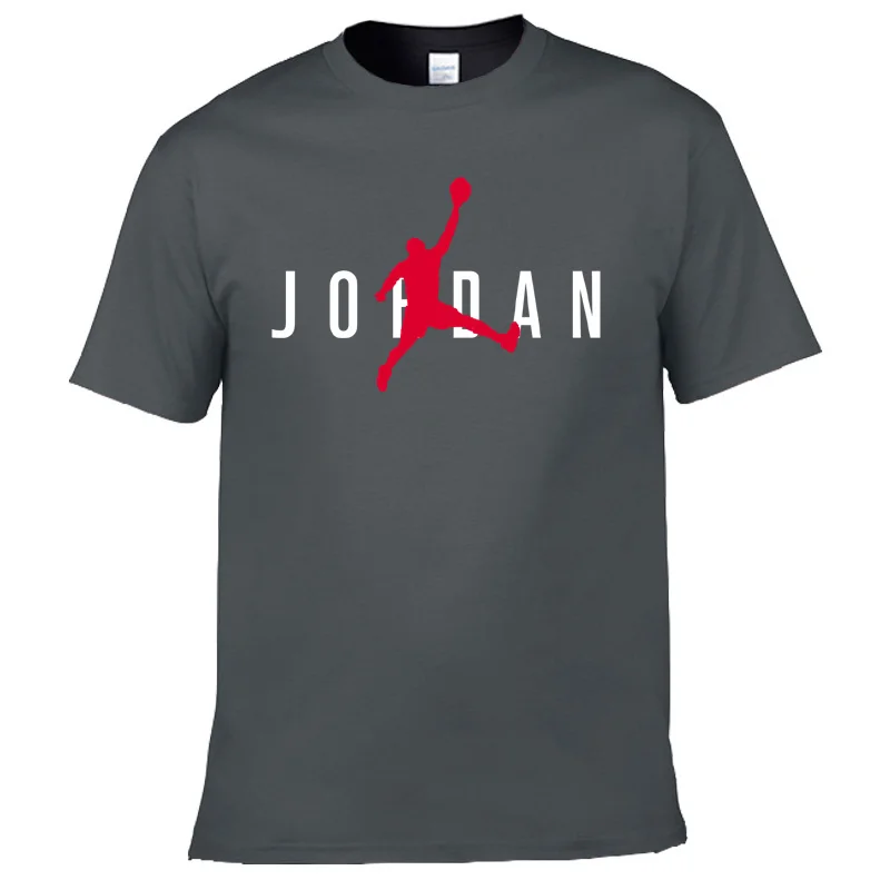 Aukštos kokybės Jordanija-23 T-shirt vyrams spausdinami apvalios kaklo trumparankoviai marškinėliai 2021 nauji Marškinėliai Vyrams, sporto Salė 3