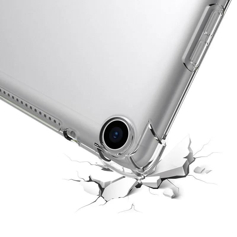 Dangtelis Skirtas Samsung Galaxy Tab 8.4 2020 Tablet Atveju TPU Silicio Skaidrus SM-T307U 8.4 Colių Plonas oro Pagalvė Padengti Anti-rudenį 1