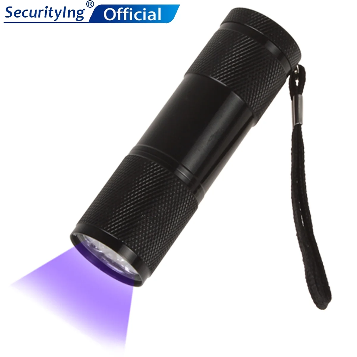SecurityIng Ultravioletinių UV Žibintuvėlis 395NM Suklastotų Šviesos Pinigų Detektorius 3W 400Lm LED Liuminescencinės Agentas Aptikimo Šviesos 5
