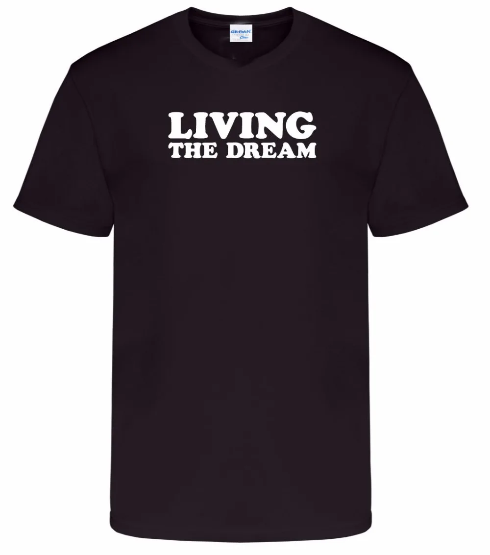2020 Naujas Vasaros Vyrai Karšto Pardavimo Mados tuščią T shirt, derliaus citata Gyvenimo Svajonė tuščią t shirts Vasaros Stilius 2