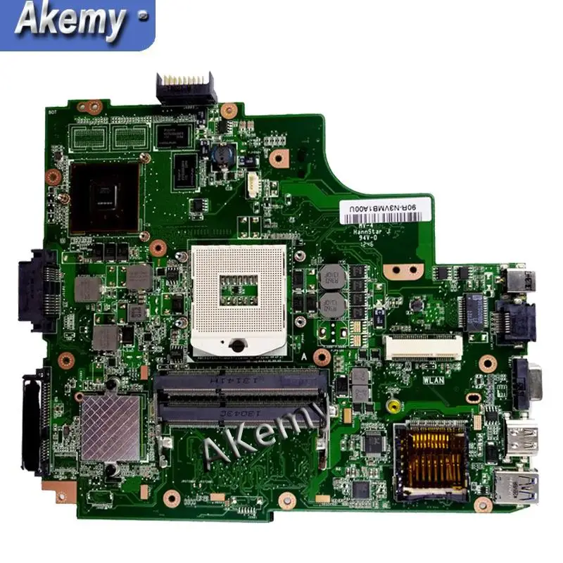 XinKaidi K43SJ nešiojamojo kompiuterio motininė Plokštė, Skirta ASUS X43S A43S K43S A83S A84S K43SV Mainboard OK REV:3.0 1GB HM65 GT520M 3