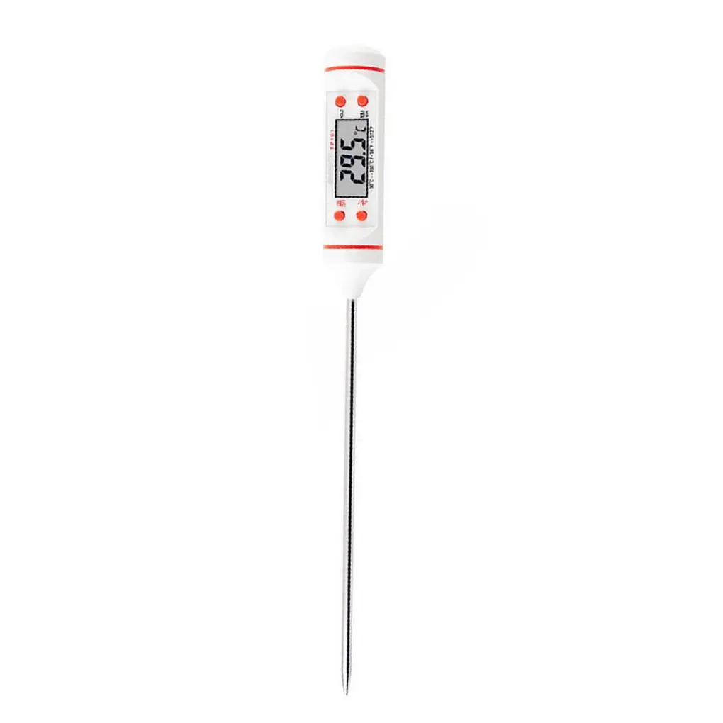 TP101 Pen Tipo LCD Maisto Termometras, Nerūdijančio Plieno Pin Virtuvės Temperatūros Matavimo Įrankiai 1