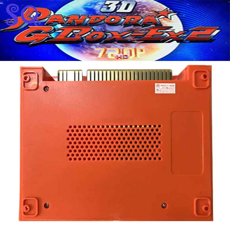 3D Pandora GBOX-EX2 4300 1 Box Žaidimo Lenta Arcade Žaidimas box Kasetė Jamma PCB 720P VGA+Wired/wireless gamepad rinkinys 0