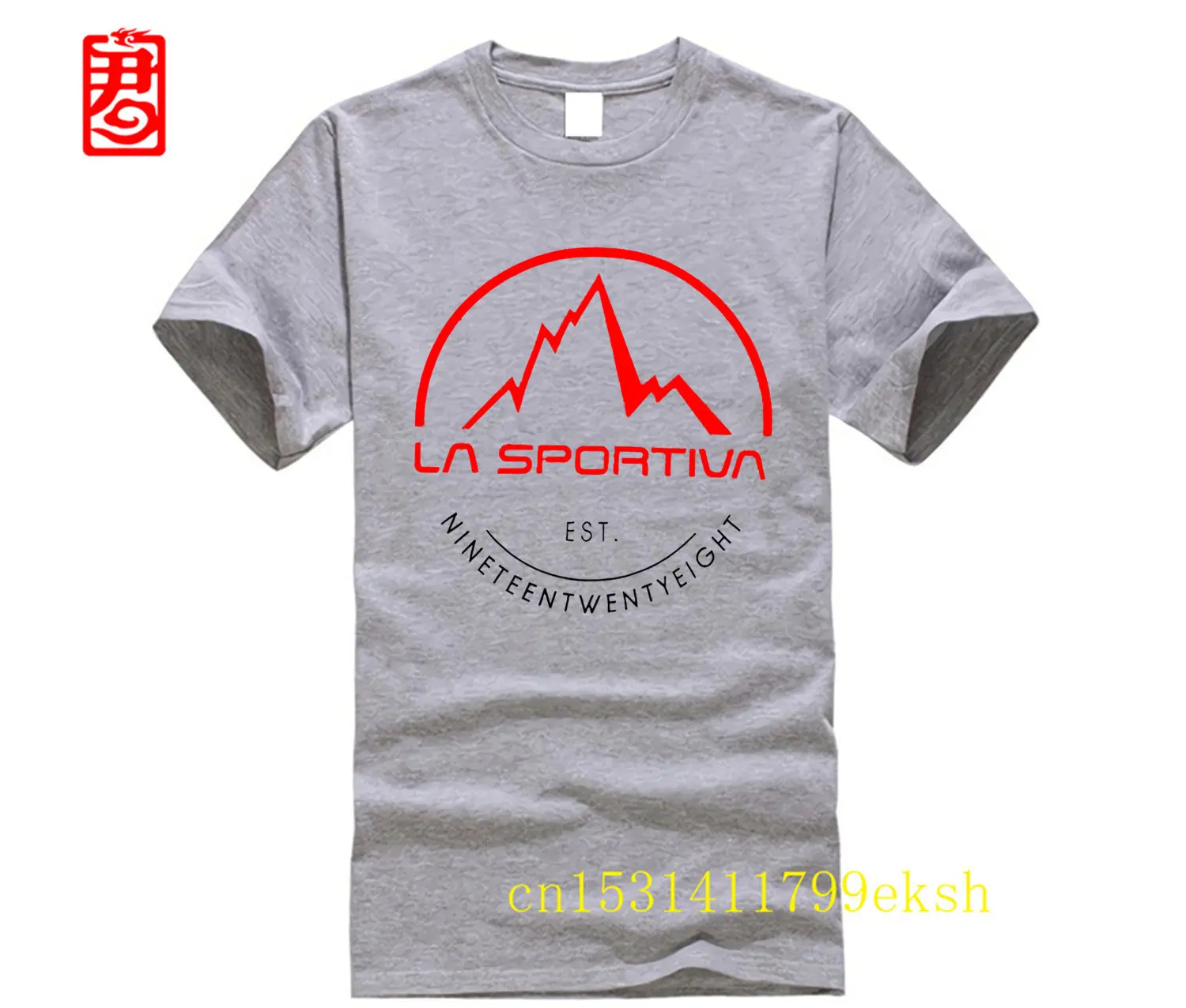 Už mans La Sportiva t shirt Viršuje Grynos Medvilnės Vyrų Marškinėliai Medvilnės mados 2019 tendencija marškinėliai 3