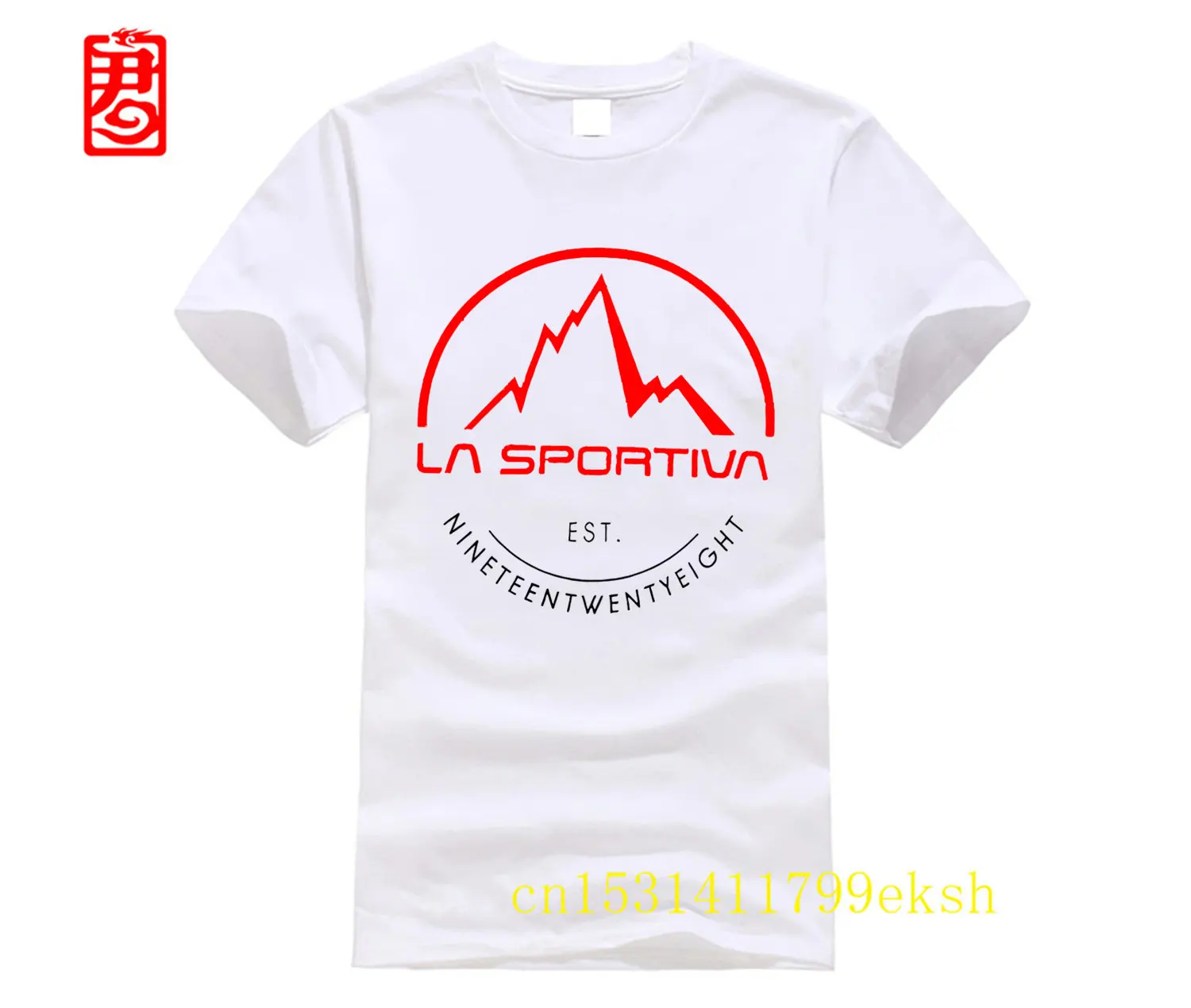 Už mans La Sportiva t shirt Viršuje Grynos Medvilnės Vyrų Marškinėliai Medvilnės mados 2019 tendencija marškinėliai 5