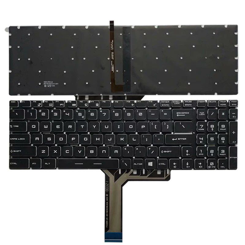 NAUJAS JAV nešiojamojo kompiuterio klaviatūra MSI MS-16H8 MS-16K4 MS-16K3 MS-16K2 US klaviatūra 1