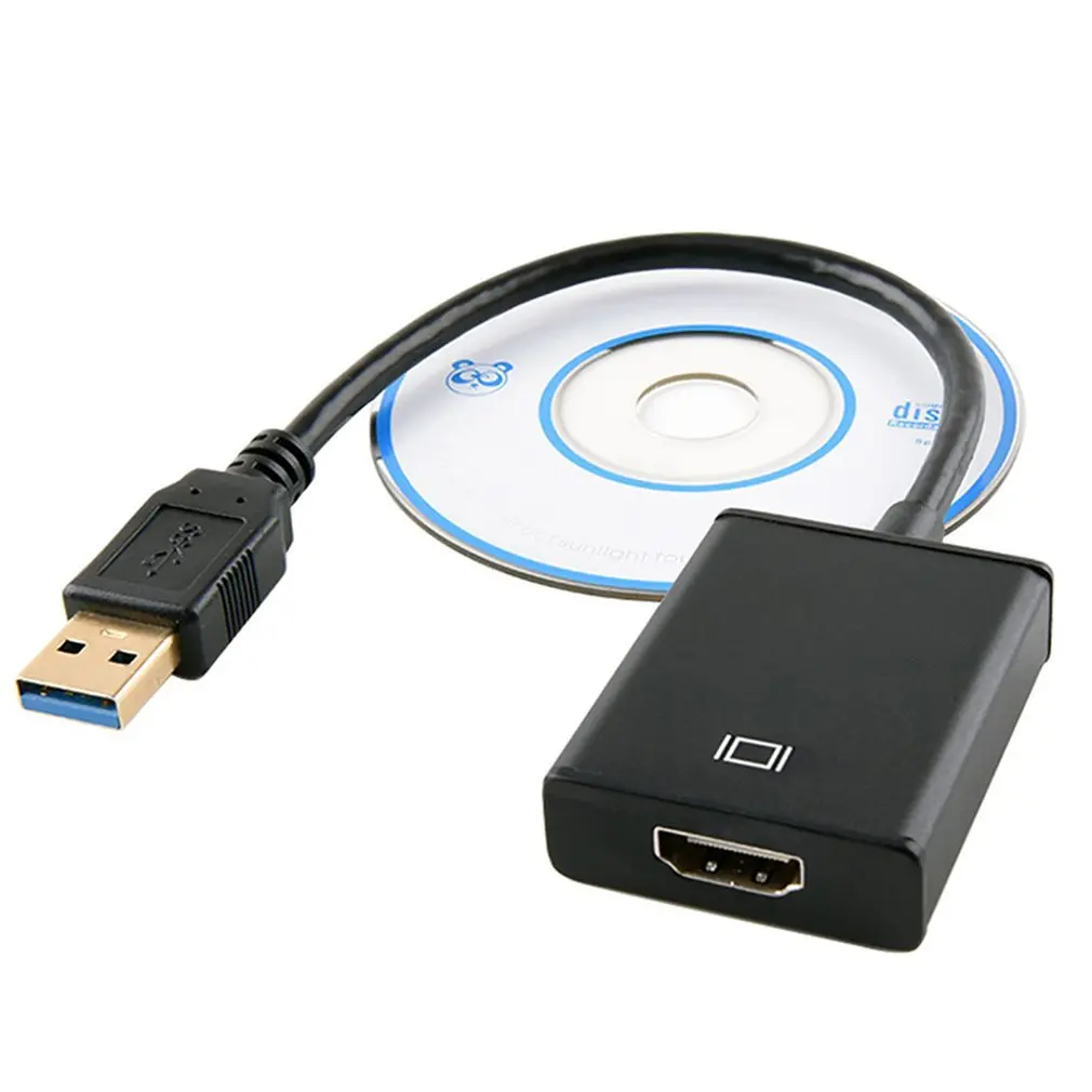 1080P Usb 3.0 HDMI suderinamus Konverteris Adapterio Kabelį Išorės Vaizdo plokštė Multi Adapteris, Skirtas 