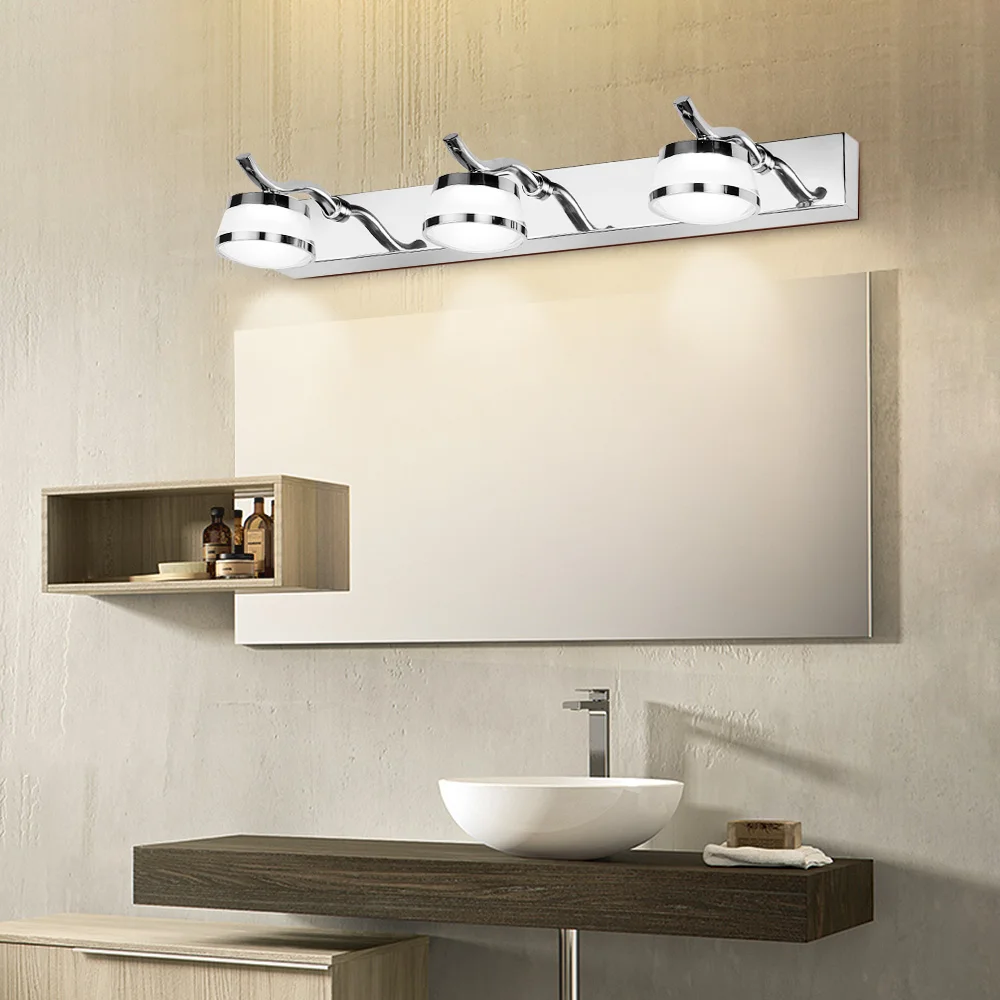 Zerouno vonios kambarys lempos tuštybės šviesos modernus naujas rožinė aukso, sidabro led lempos IP65 vandeniui veidrodėlio lemputė miegamasis makiažas apšvietimas 3