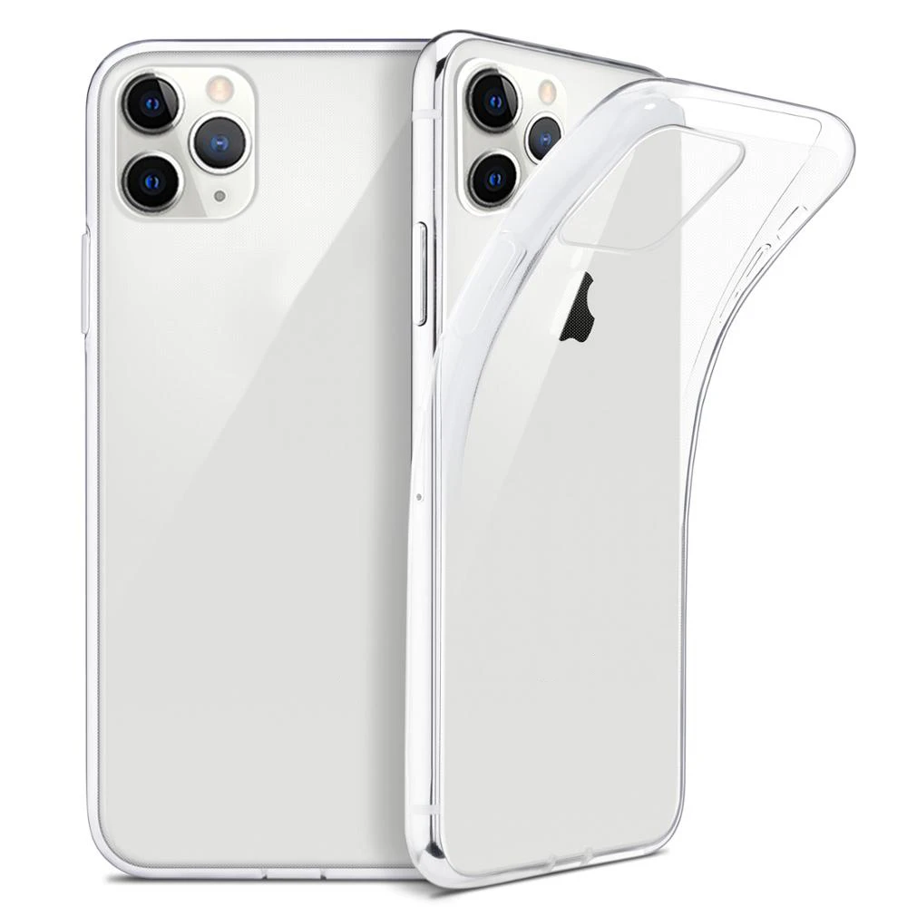 Ultra Plonas Aišku, Telefono dėklas Skirtas iPhone 12 Silikono Minkštas Permatomas Dangtelis Skirtas iPhone 11 12 Pro XS Max X 8 7 6s Plius 5 SE XR Atveju 0