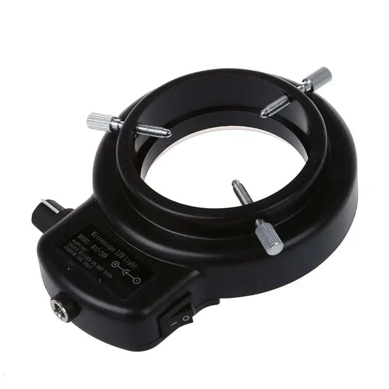 144 LED miniscope žiedas šviesos žiedas šviesiai 0 - reguliuojamas lempos miniscope šviesos žiedas 2