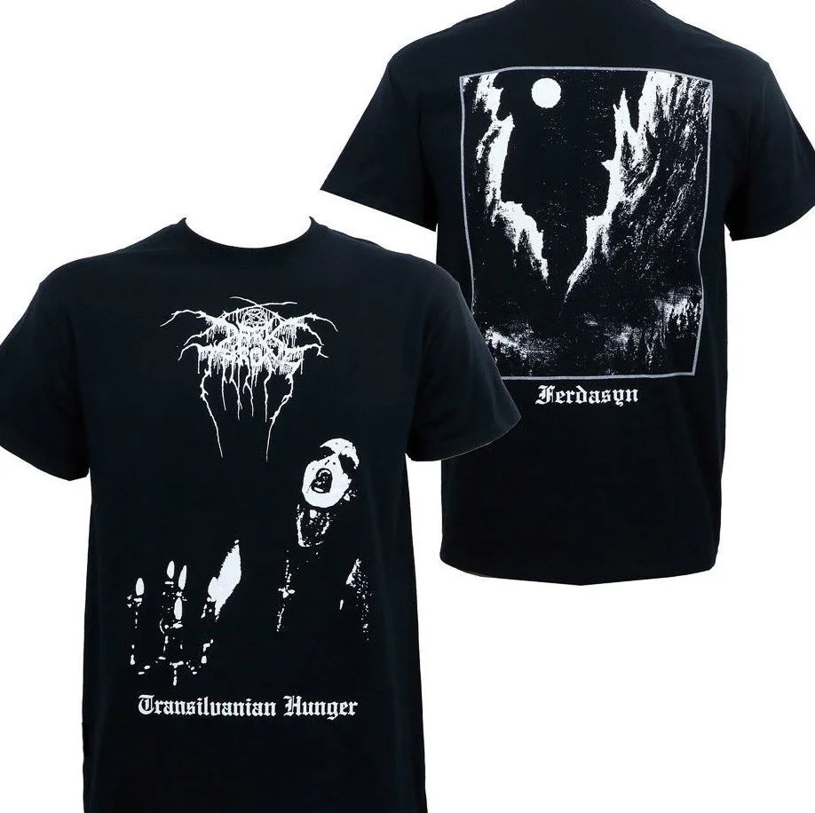 Autentiškas Darkthrone Transilvanian Bado Albumo Viršelio T Shirt S M L Xl 2Xl Naujas Vyrų Aukštos Kokybės Tees 031799 2