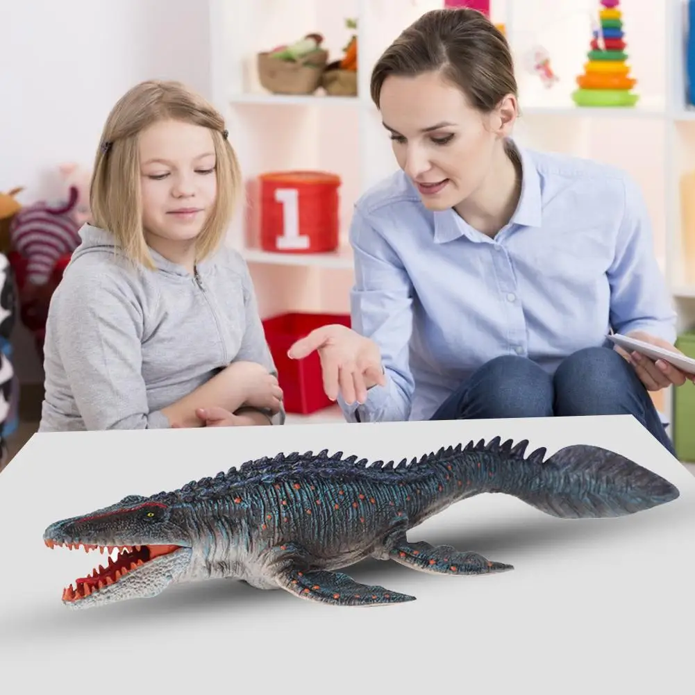 Statinio Kietas Dinozaurų Realūs Skaičiai Tikroviška Mosasaurus Dinozaurų Modelis Puikiai Žaislai, Papuošalai Šalies Naudai Vaikas Žaislą Dovanų 0