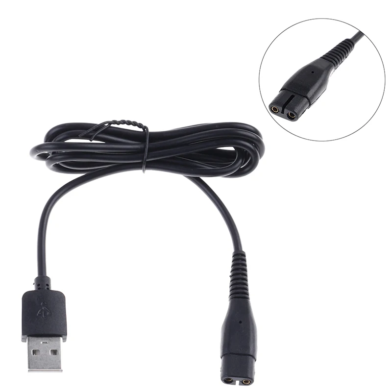 Naujas USB Kištuku Kabelis, Maitinimo Laidas, Kroviklio Elektros Adapteris, skirtas Elektrinį skustuvą, Prijunkite Įkrovimo 5