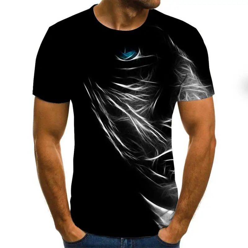 3D Juokinga Psichodelinio Print T Shirts Hipster Atsitiktinis Trumpas Rankovės Marškinėliai Vyrams, Moterims, Harajuku Streetwear Marškinėlius Vyrų Camiseta Hombre 4
