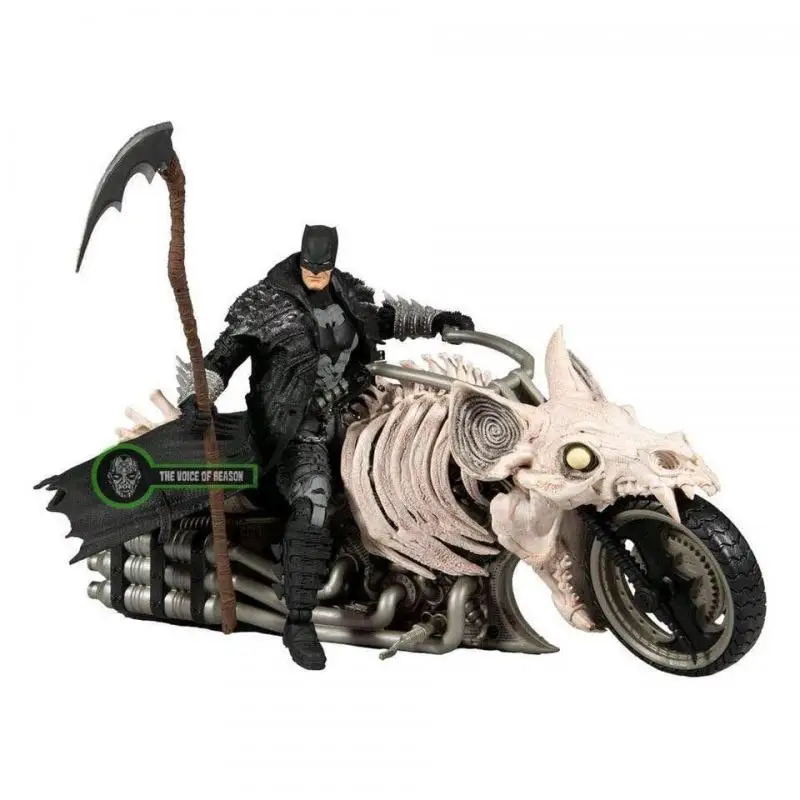 DC Dark Knight Metalo Devils Ride Bruce Wayne Betmenas Veiksmų Kolekcija Transporto Kareivis Modelis Pav. 2