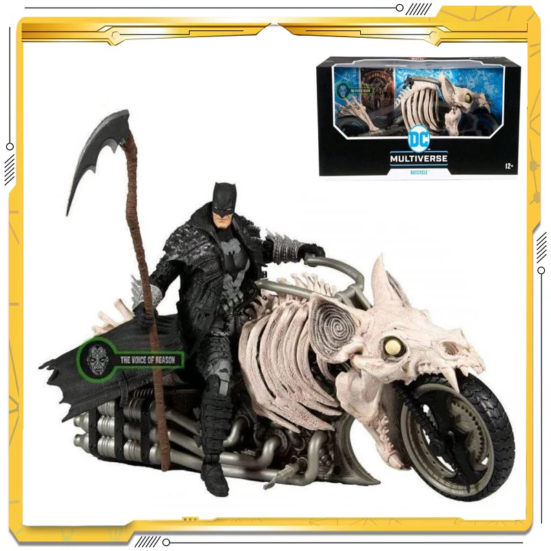 DC Dark Knight Metalo Devils Ride Bruce Wayne Betmenas Veiksmų Kolekcija Transporto Kareivis Modelis Pav. 4