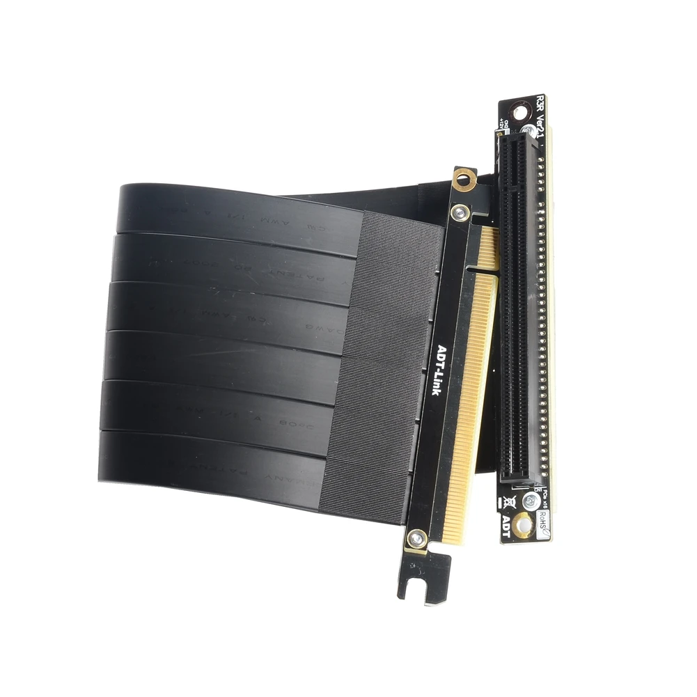 VDA PCI-E X16, kad 16X 3.0 Vyrų ir Moterų Stove ilgiklis Grafikos Plokštę Kompiuteris Chasis PCI Express Extender Juostelės 128G/Bps 3