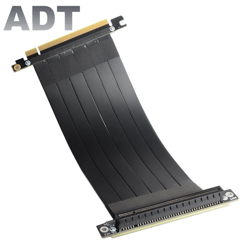 VDA PCI-E X16, kad 16X 3.0 Vyrų ir Moterų Stove ilgiklis Grafikos Plokštę Kompiuteris Chasis PCI Express Extender Juostelės 128G/Bps 4