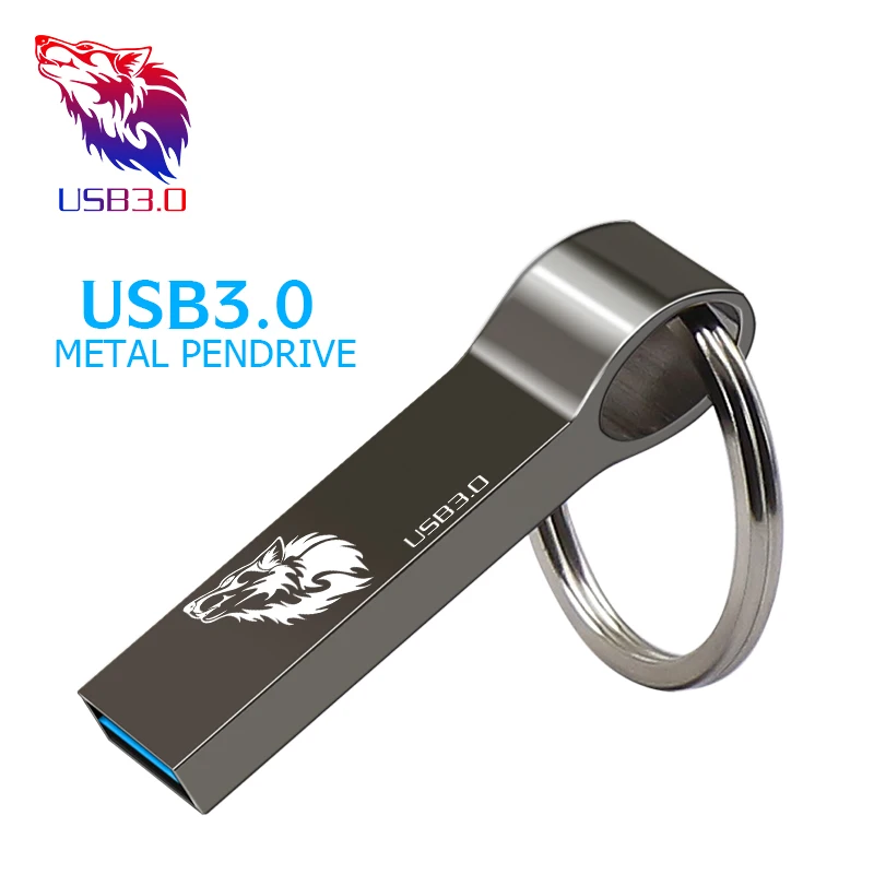Metalo key usb flash drive 16GB 32GB pendrive 128GB 64GB vandeniui pen drive 8GB flash usb 3.0 memoria usb raktas 3