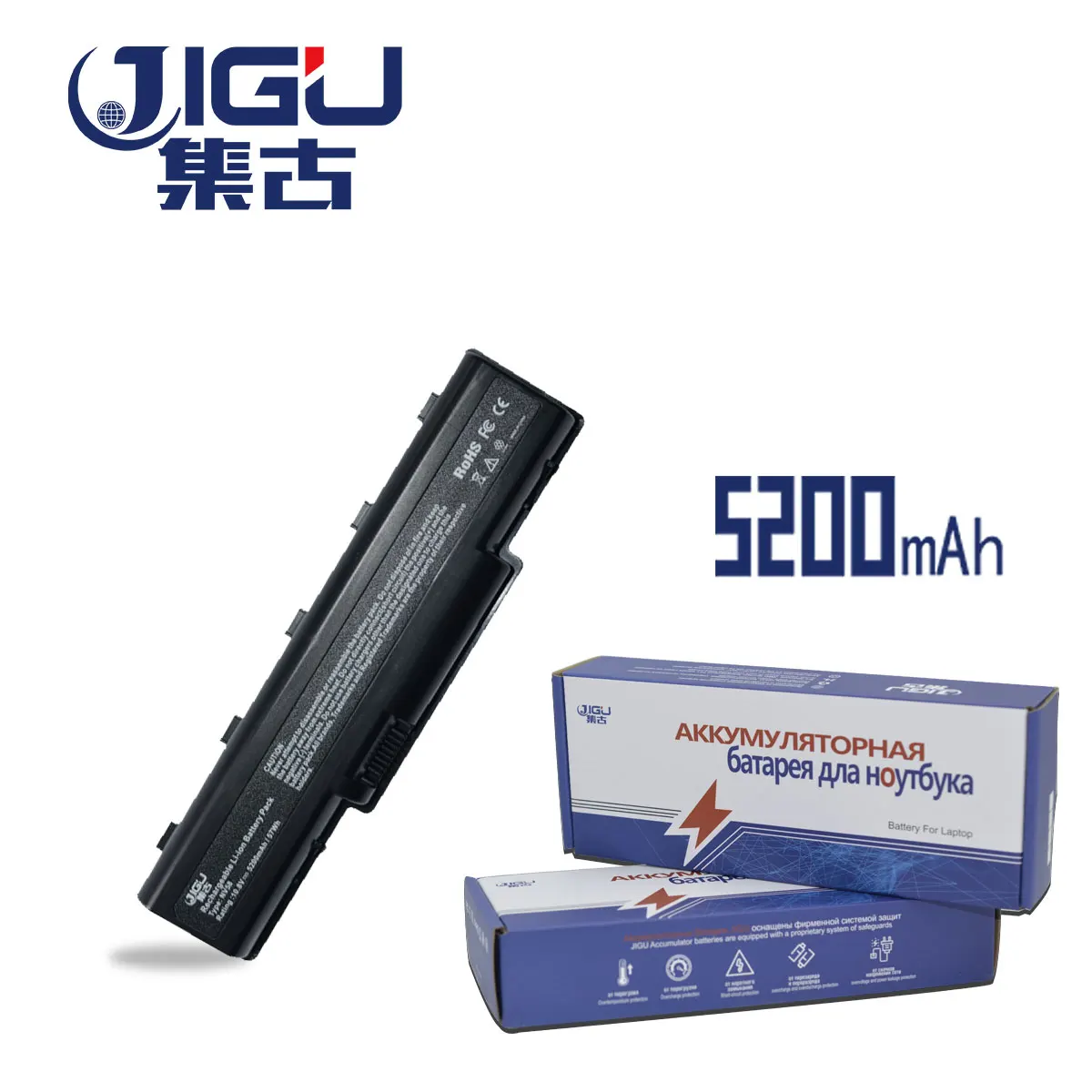 JIGU Nešiojamas Baterija Acer Aspire AS09A31 EMachines E525 AS09A56 G625 5517 E625 5516 G630G G630 5335 D725 5334 5532 5732Z 4