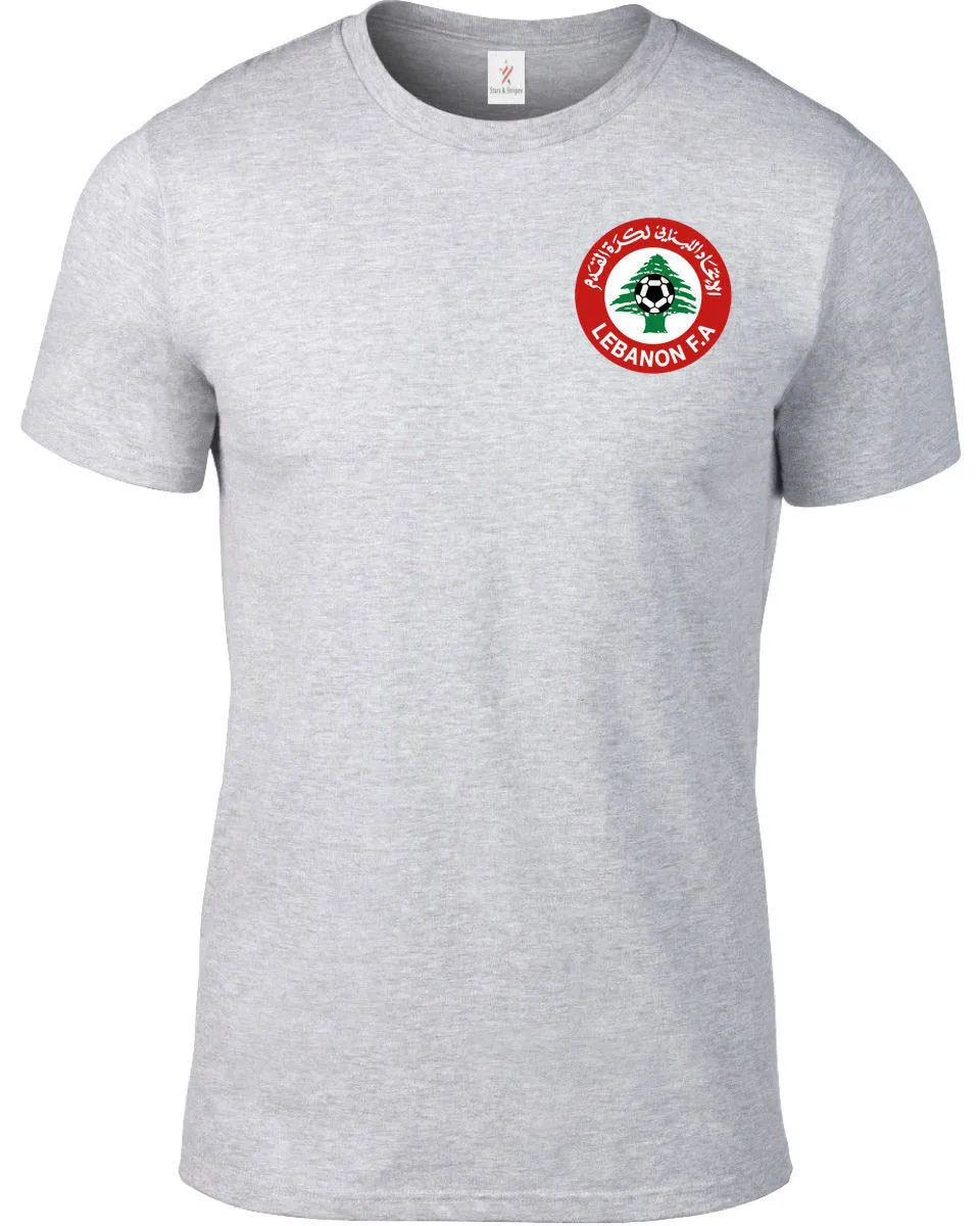 Marškinėliai Namų 2019 Naujas Print T Shirt Mens Trumpas Rankovės Karšto Libano Vyrų Futbolo Legenda Soccers 2019 3D Spausdinti 0