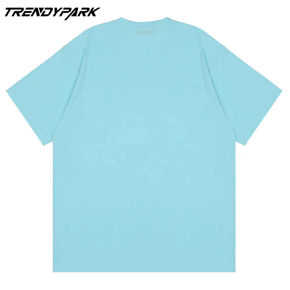 Vyriški T-shirt 2021 Naujas Vasaros Trumpos Rankovės Atspausdinta Tee Hip-Hop Negabaritinių Medvilnės Atsitiktinis Harajuku Streetwear Viršuje Tshirts Drabužiai 1