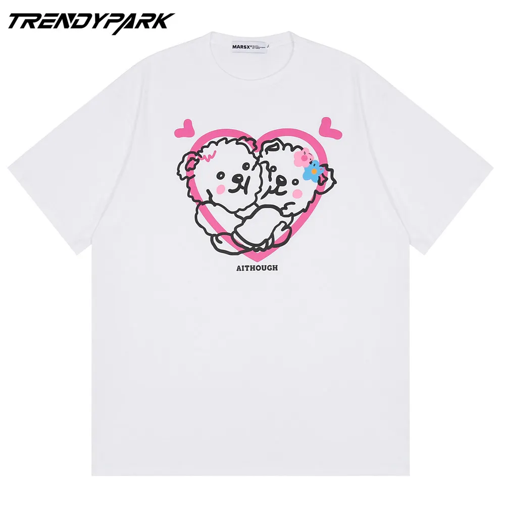 Vyriški T-shirt 2021 Naujas Vasaros Trumpos Rankovės Atspausdinta Tee Hip-Hop Negabaritinių Medvilnės Atsitiktinis Harajuku Streetwear Viršuje Tshirts Drabužiai 2