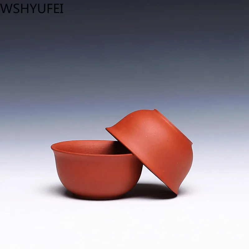 Nauja stiliaus Raudonos smėlio rankų darbo Mažosios taurės Kovos su plikymo šilumos Arbatos rinkinys arbatos rinkinys Arbatos puodelio Buitinių arbatos rinkinys, priedai WSHYUFEI 1