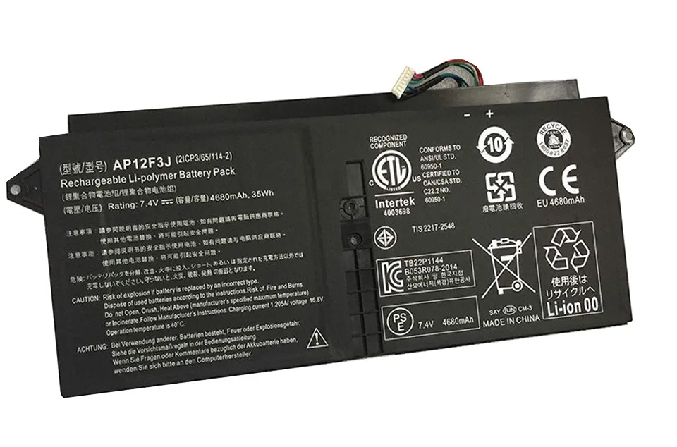 JIGU Originalus Laptopo Baterijos AP12F3J ACER Aspire S7 Ultrabook Serijos S7-391 S7-391-53334G12AWS 7.4 V 35WH 0