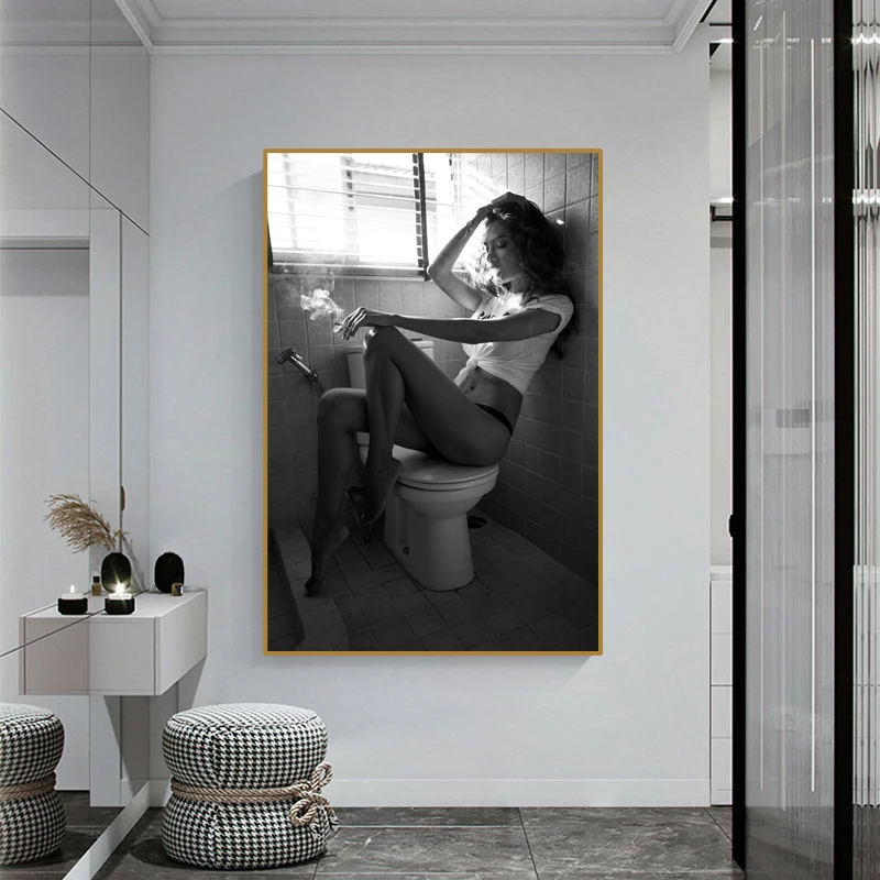 Drobė, Tapyba Sexy Nude Moterų Paveikslai Sienos Meno Dekoratyvinis Šiuolaikinės Nuotraukas Spausdina Plakatas Kambarį Miegamųjų Namo Apdaila 4