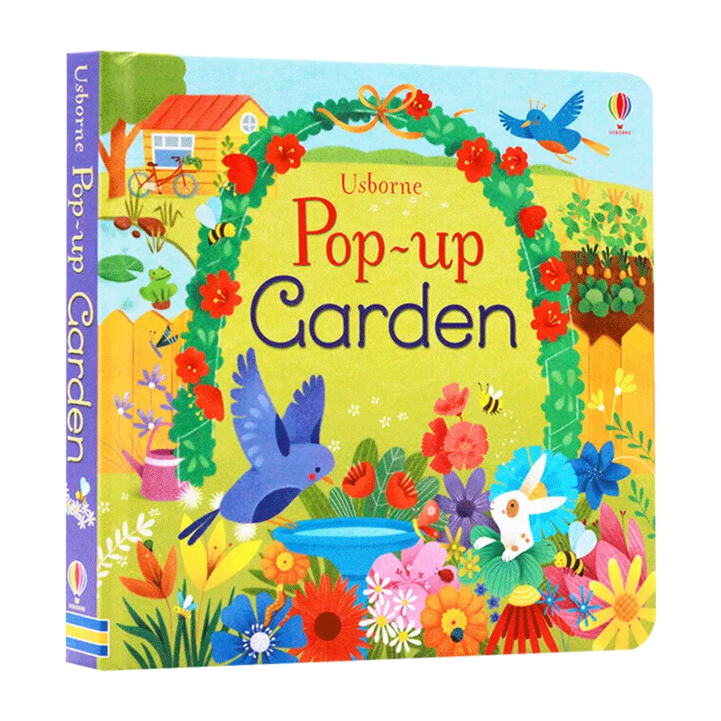 Usborne Pop-Up Sodo anglų 3D Atvartu Knygelių Vaikams Skaityti Knygos kūdikių mokytis anglų kalbos Knygų Vaikams 5